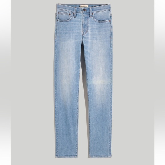 NWOT Madewell Athletic Slim Jeans: COOLMAX® Denim Edition homeway wash - Picture 5 of 6